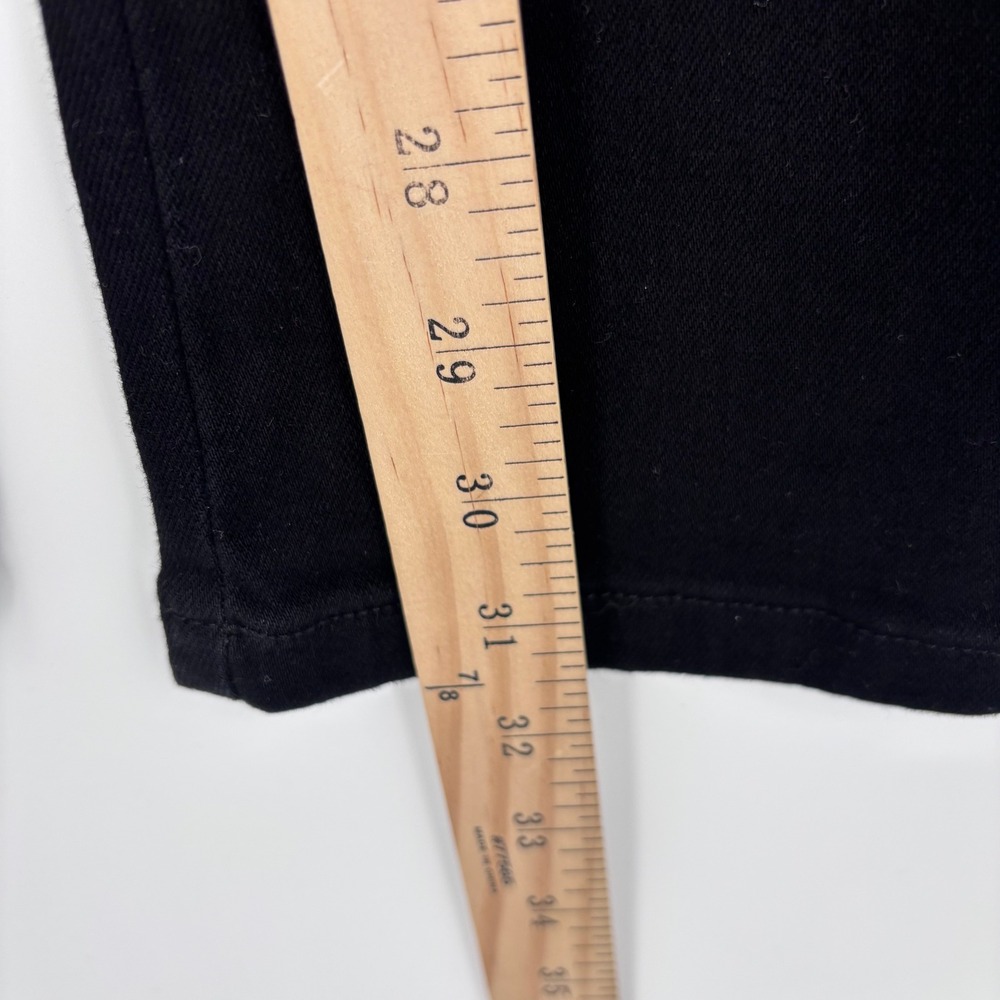 Judy Blue High Waist Tummy Control Straight Fit Jeans Womens 7/28 Black Stretch - Picture 3 of 10